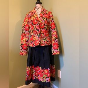 Isaac Mizrahi Skirt Suit Set